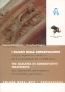 Silicati nella conservazione.Indagini e valutazioni per il consolidamento dei manufatti storici.