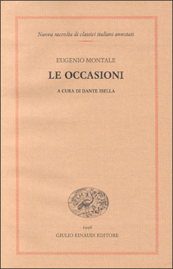 Montale . Le Occasioni