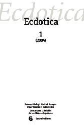 Ecdotica