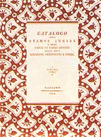 Catalogo delle stampe incise e delle carte di vario genere della dita Giuseppe Remondini e Figli Bassano 1803