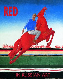 Red in russian art