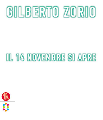 Gilberto Zorio. Il 14 novembre si apre