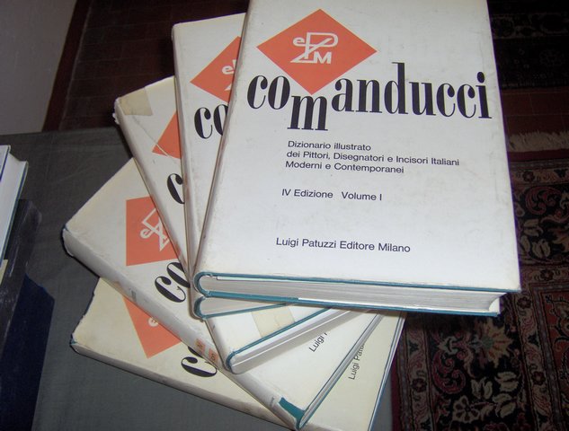 Comanducci . Dizionario illustrato dei pittori , disegnatori , incisori italiani moderni e contemporanei.