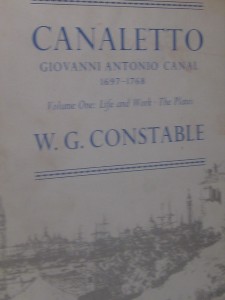 Canaletto . Giovanni  Antonio Canal