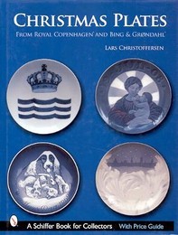 Christmas plates. From Royal Copenhagen and Bing & Grondahl