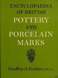 Encyclopaedia of British pottery and porcelain marks