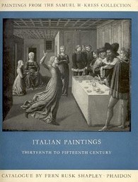 Paintings from the Samuel H. Kress collection, Italian painting thirteenth to fifteenth century
