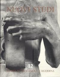 Nuovi studi 12, rivista di arte antica e moderna