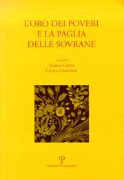 Oro dei poveri e la paglia delle sovrane. (L')