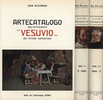 Artecatalogo dell'ottocento Vesuvio dei pittori napoletani